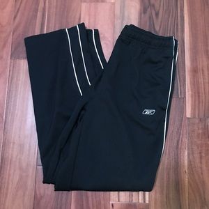 Black and white Reebok Men’s Sweatpants